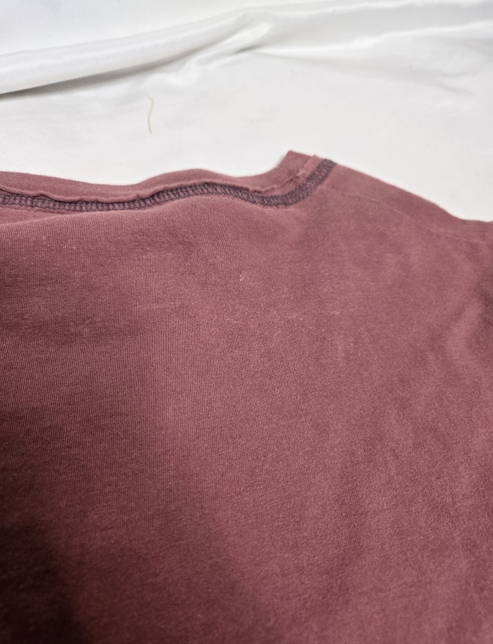 TAYLOR SWIFT maroon Auroras And Sad Prose puff‎ long sleeve cropped tee shirt M - Picture 8 of 10